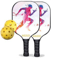 Pickleball Factory  Pickleball Starter Set - The Runner Pickleball Rackets, Cost of Pickleball Paddles, Glassfiber Graphite