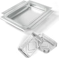Grisun 80346 Catch Pan for Weber Q100 Q1000 Q120 Q140 Q1200 Series Drip Tray for Weber Baby Q Gas Grill with 6415 15pack Aluminum Liner Replacement for Weber 41887