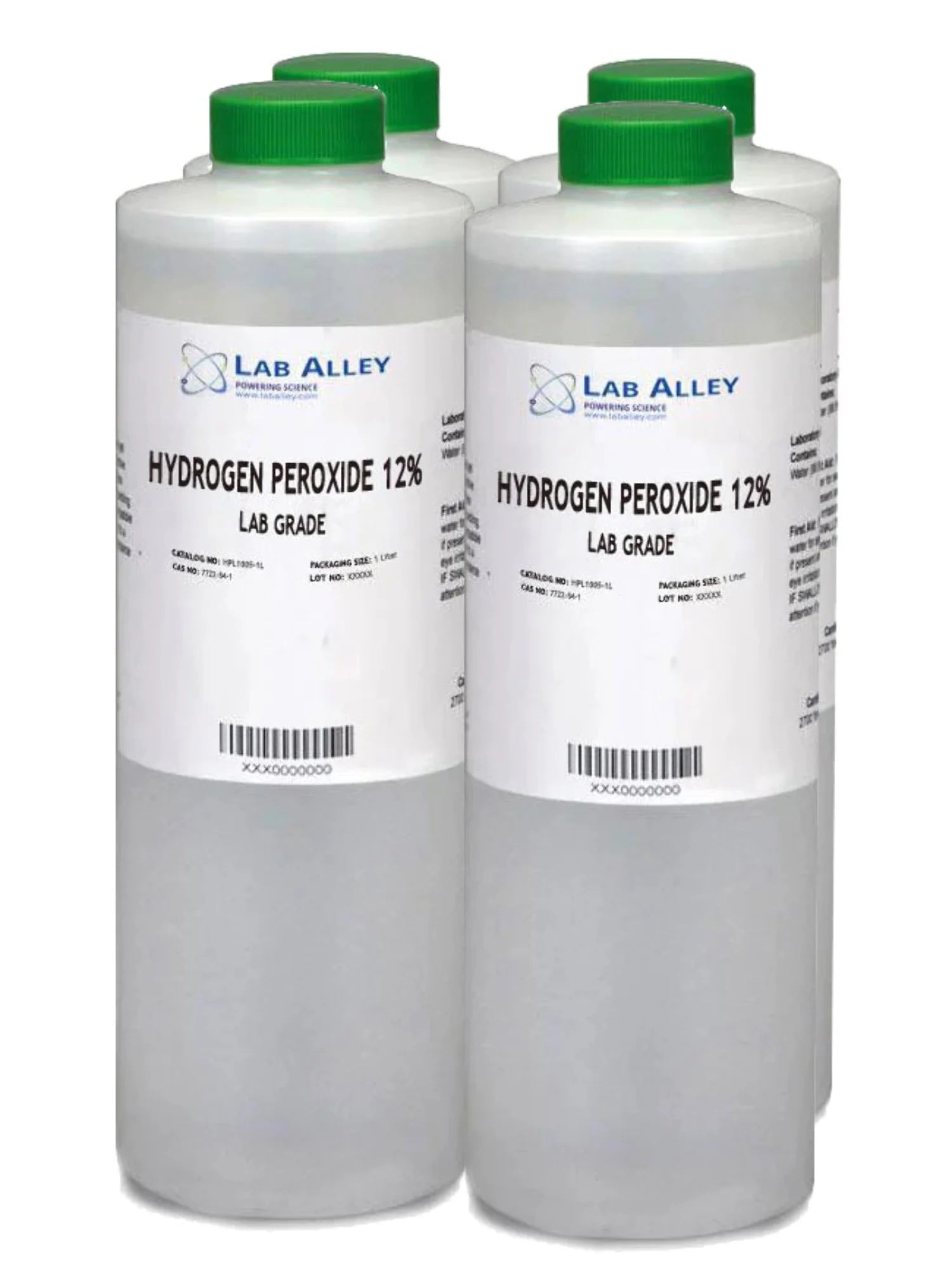 Hydrogen Peroxide 12% Solution, Lab Grade 1LCS