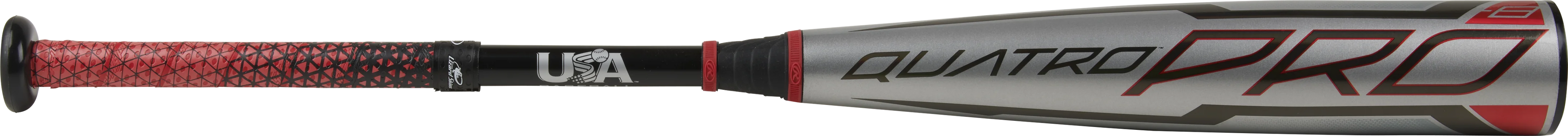 Rawlings 2021 Quatro Pro USA Baseball Bat Series, 29 In. (-8)