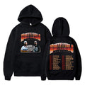 Dharius Tour Hoodie Tornillo Rapper Merch 2024 Long Sleeve Streetwear Women Men Hooded Sweatshirt