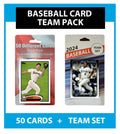 Miami Marlins Team Pack Stanton 50 Cards + 2024 Topps Team Set Jazz