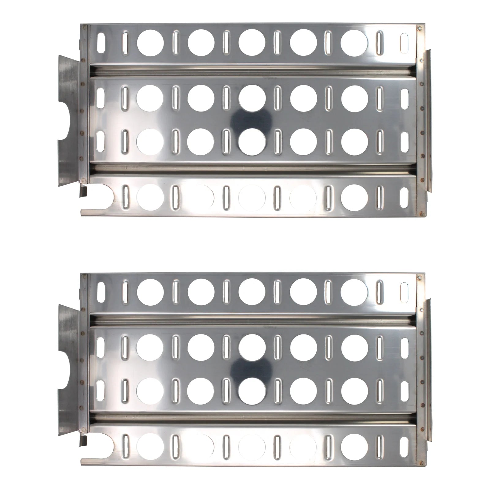 2-Pack BBQ Grill Heat Shield Plate Tent Replacement Parts for Lynx LBQ27FR-2004 - Compatible Barbeque Stainless Steel Flame Tamer, Guard, Deflector, Flavorizer Bar, Vaporizer Bar, Burner Cover 15