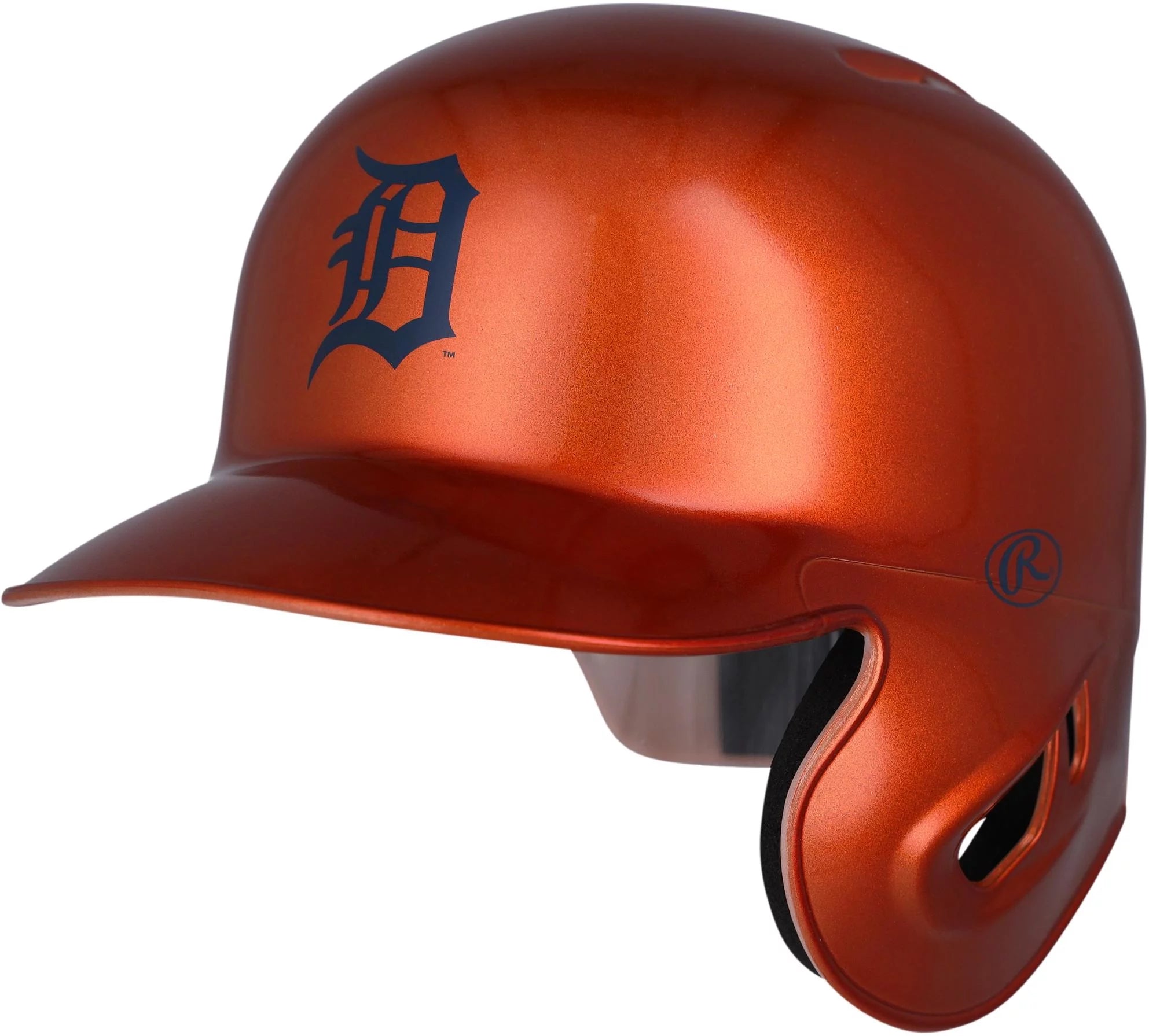 Detroit Tigers Rawlings Alternative Chrome Mini Batting Helmet - Fanatics Exclusive