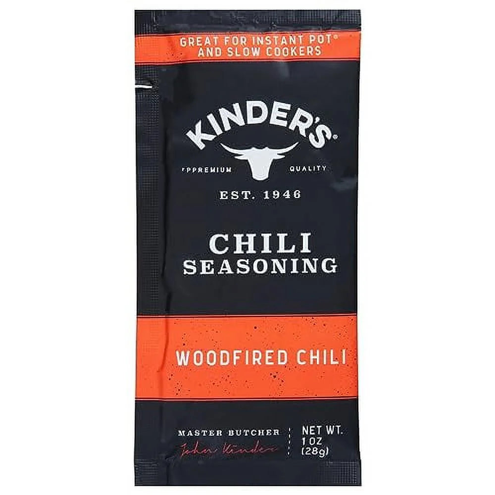 Kinders  1 oz Woodfired Chili Seasoning Mix - Pack of 15