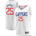 Youth Fanatics Branded Moussa Diabat- White LA Clippers Fast Break Player Jersey - Association Edition