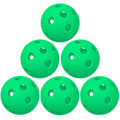 6 Packs 26 Holes Indoor Pickleball Balls for Indoor Court