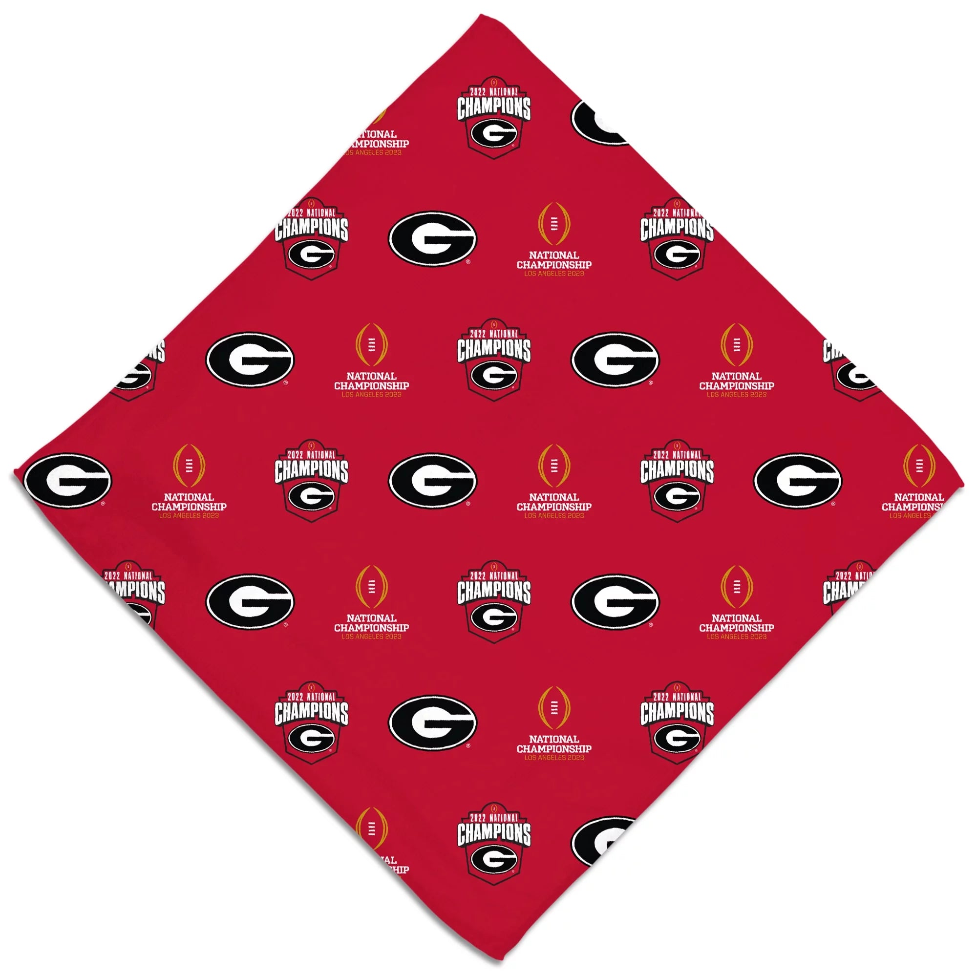 WinCraft Georgia Bulldogs College Football Playoff 2022 National Champions Pet Bandana