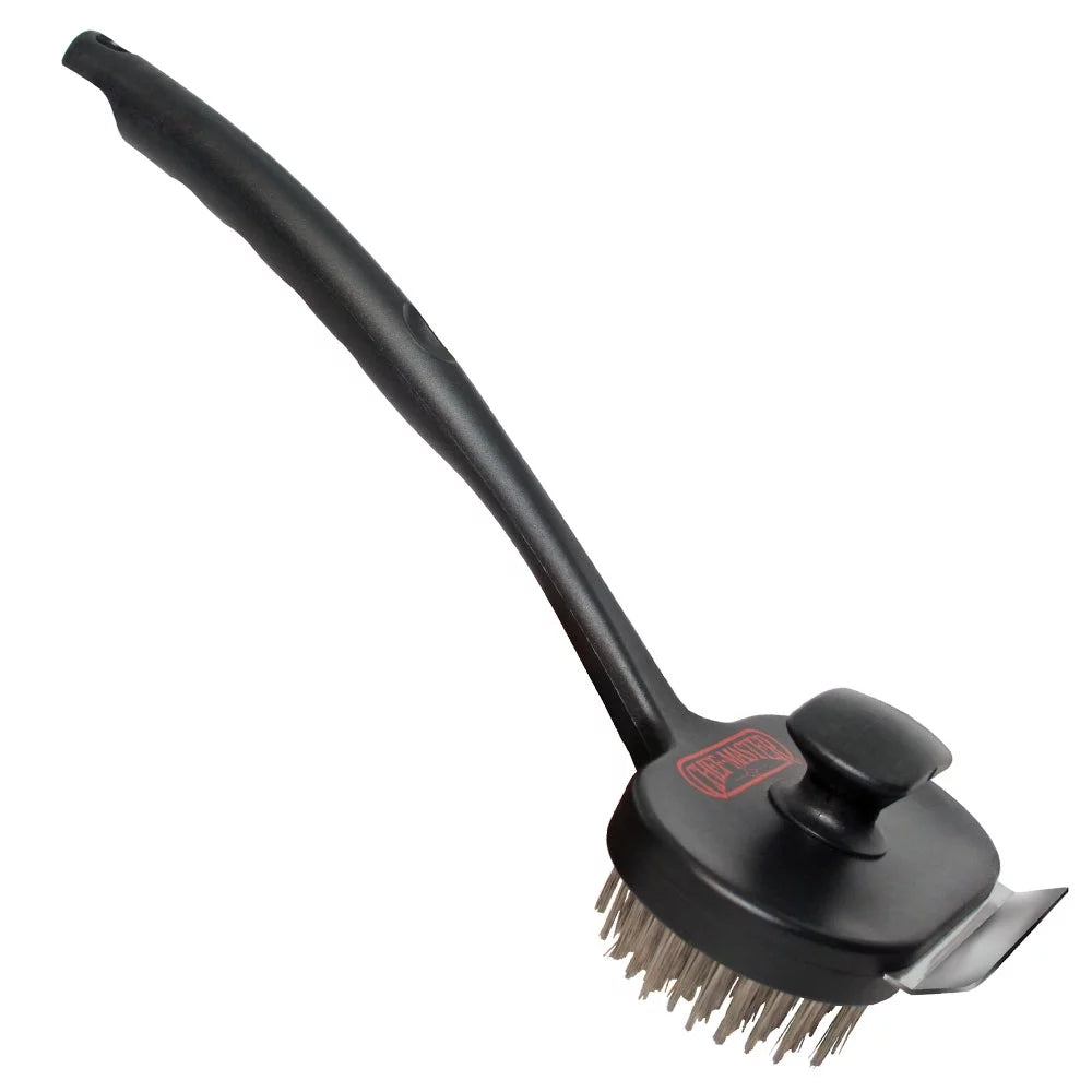 Commercial 17 Char-Broiler Brush w/ Stainless Scraper, Each