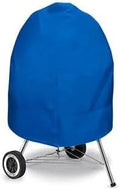 Eevelle Meridian Patio Kettle BBQ Grill Cover for Outdoor Grill - Marine Grade Fabric - Durable 600D Polyester - All-Weather Protection Barbeque Gas Grill Cover  38H x 26.5L x 26.5W, Royal Blue