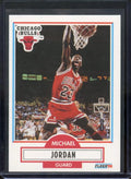 1990 Fleer #26 Michael Jordan Chicago Bulls Card 5th Year Fleer Card