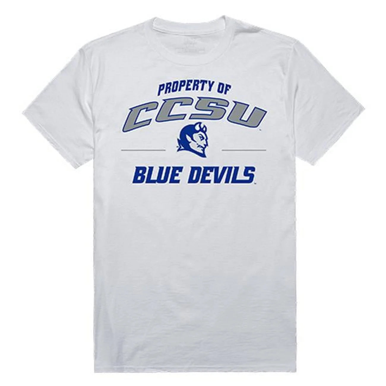 W Republic Apparel  Central Connecticut State University Property College Tee Shirt - White - Extra Large