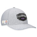 Men's Top of the World  Heather Gray TCU Horned Frogs College Football Playoff 2022 Fiesta Bowl Champions Adjustable Hat - OSFA