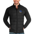 Men's Antigua Black Golden State Warriors Altitude Full-Zip Jacket