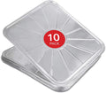 15.5x18.5 Disposable Foil Oven Liners (10 Pack) Gas and Electric Drip Pan by Stock Your Home