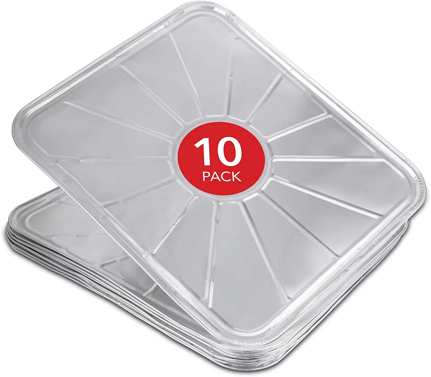 15.5x18.5 Disposable Foil Oven Liners (10 Pack) Gas and Electric Drip Pan by Stock Your Home