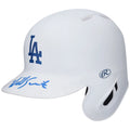 Will Smith Los Angeles Dodgers Autographed White Matte Mini Batting Helmet - Fanatics Authentic Certified