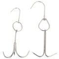2pcs BBQ Grill Hanger Meat Hanging Hooks Stainless Steel Pork Meat Hooks