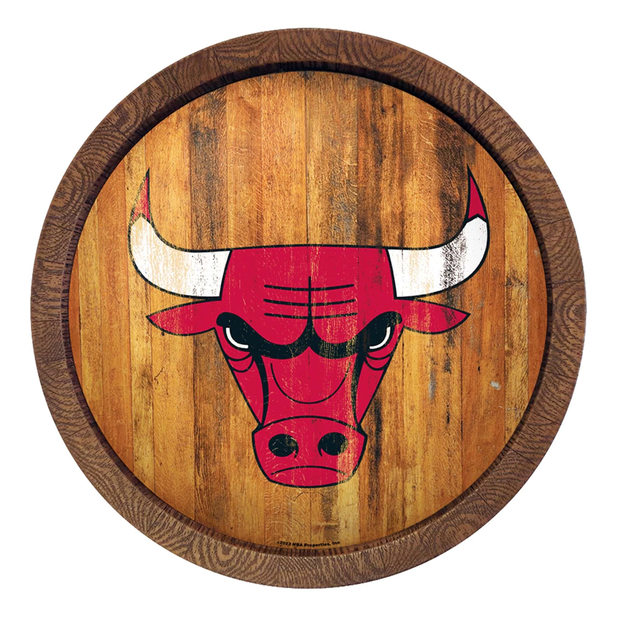 Chicago Bulls: Faux Barrel Top Sign