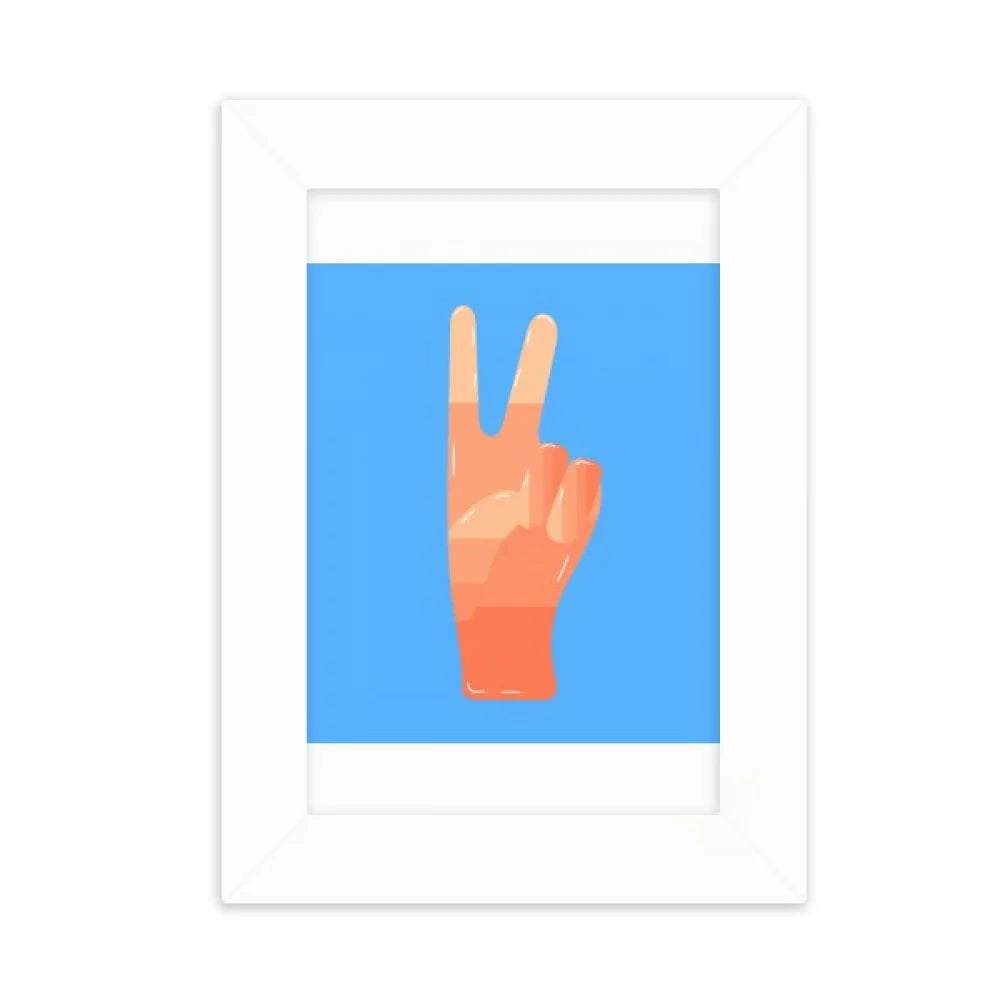 Scissorhands Netcut Clippers Lively Hand Desktop Photo Frame Picture Display Decoration Art Painting