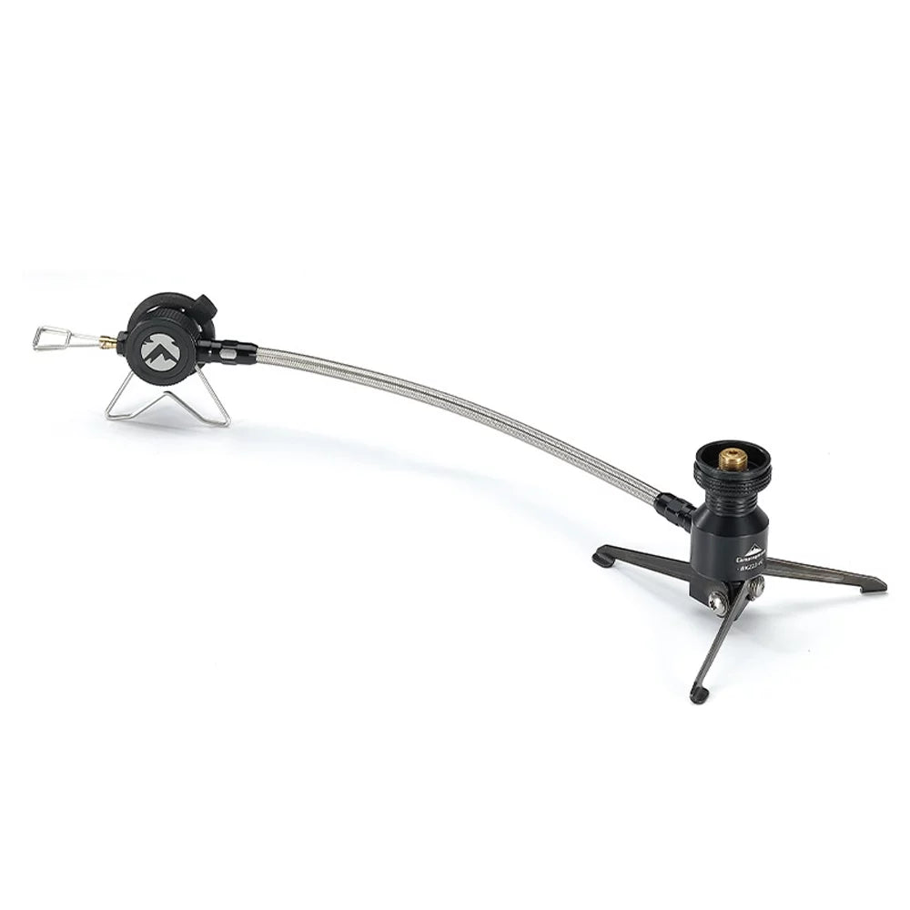 CAMPINGMOON Folding Tripod Gas Stove Bracket Aluminum Alloy Adapter for Camping, Hiking, and Picnic Cooking