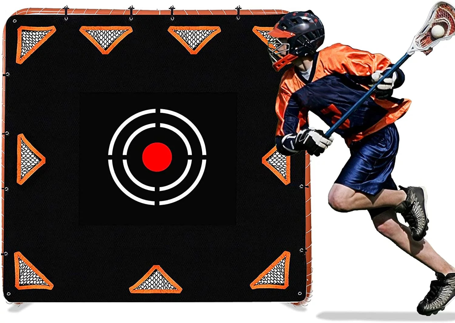 ANDGOAL Lacrosse Target Cloth, Lacrosse Target for Shooting, Lacrosse Replacement Target Cloth (6x6FT)