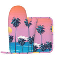 Kll Beach With Palm Trees Oven Gloves And Pot Holders Grill Gloves - Oven Gloves And Pot Holders, Non-Slip Cooking Gloves With Recycled Pads