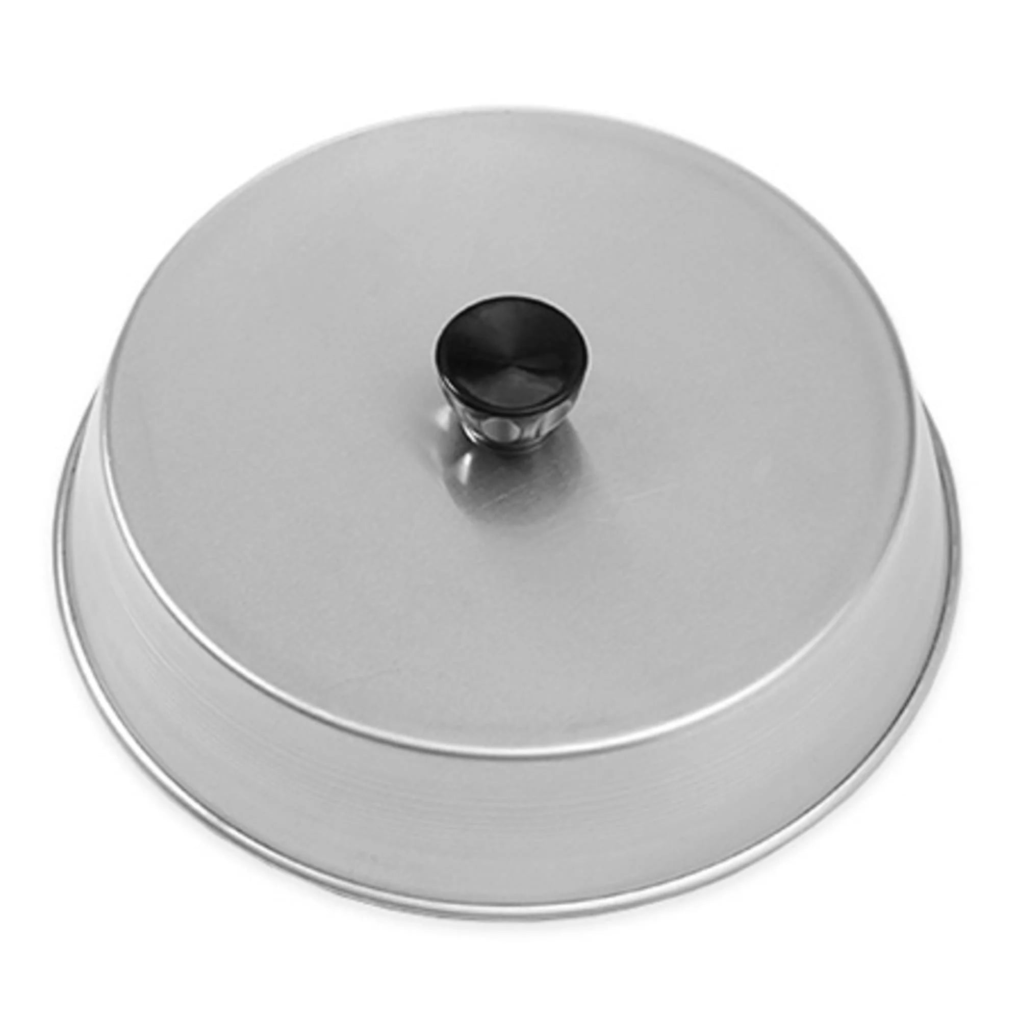 American Metalcraft BA940A 9 Basting Cover w\\/ Bakelite Knob, Black, Aluminum