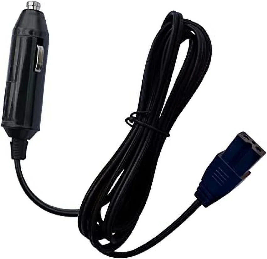 UpBright Car 12V DC Plug Adapter Compatible with FRIGIDAIRE EFMIS462-BLACK EFMIS462-Red EFMIS462-BLUE EFMIS462-Pink 12 Can Retro Mini Beverage Refrigerator Portable Personal Fridge/Cooler Power Supply