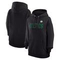 Women's G-III 4Her by Carl Banks  Black Boston Celtics Dot Print Pullover Hoodie
