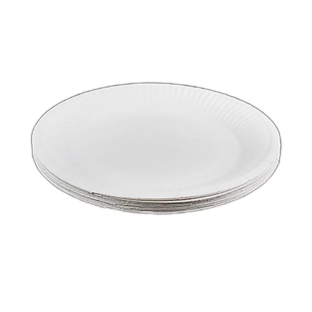 Biodegradable 5-10 in for BBQ,Wedding,Home Convenient Round Paper Material Paper Tray Disposable Plates Paper Plates Party Supplies 5IN