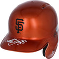 Mike Yastrzemski San Francisco Giants Autographed Alternate Chrome Mini Batting Helmet - Fanatics Exclusive - Fanatics Authentic Certified