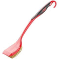 568 Long Handle BBQ Brush With Built-In Scraper