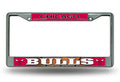 Chicago NBA Bulls Chrome Metal License Plate Frame