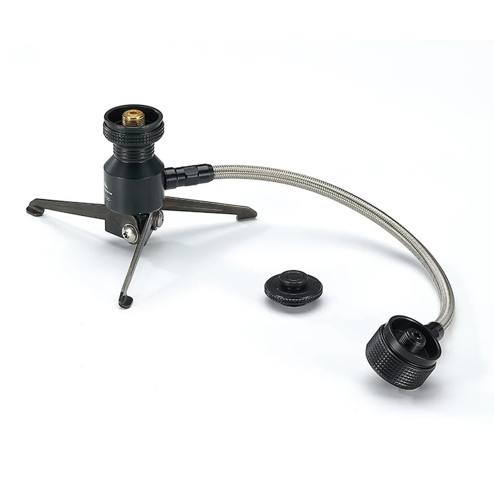 CAMPINGMOON Tripod Gas Stove Adapter Lightweight Aluminum Alloy Bracket for Cooking