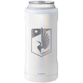 BruMate White Minnesota United FC 12oz. Hopsulator Slim Can Cooler