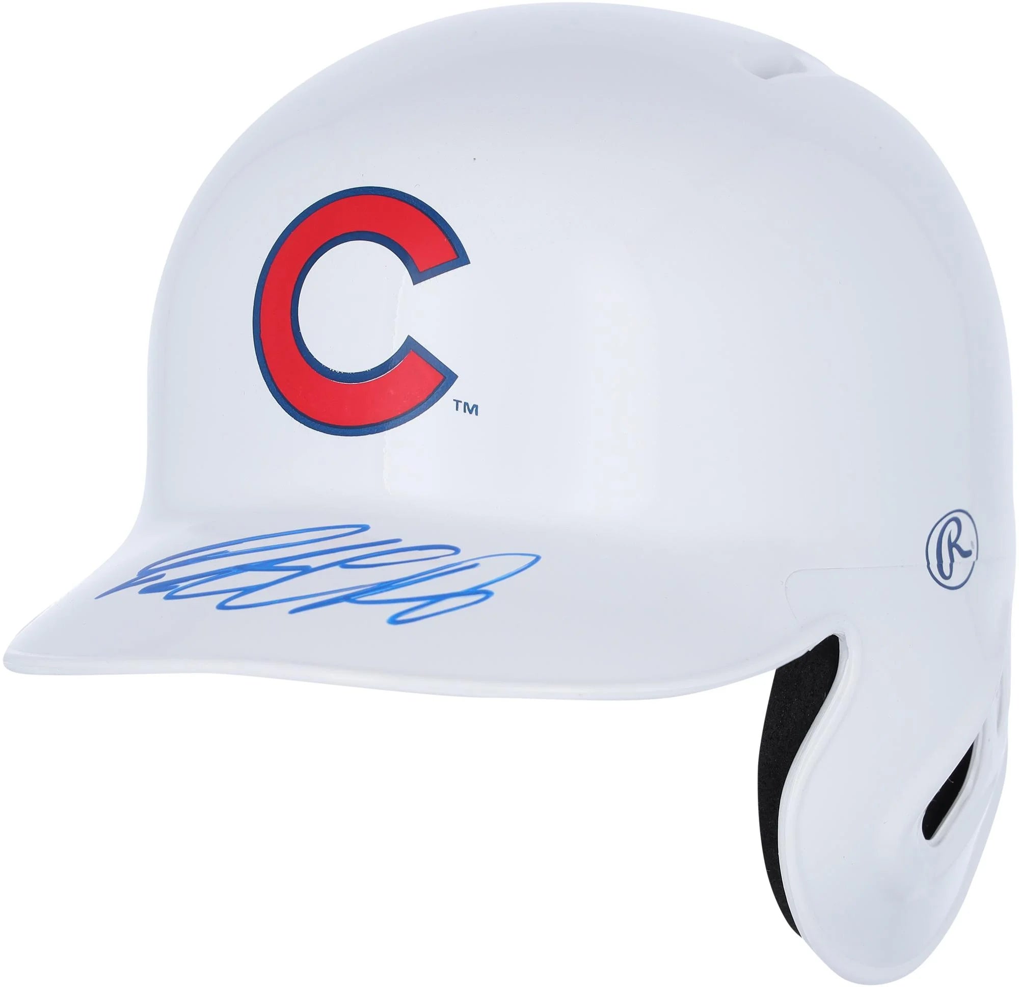 Pete Crow-Armstrong Chicago Cubs Autographed Alternate Chrome Mini Batting Helmet - Fanatics Exclusive - Fanatics Authentic Certified