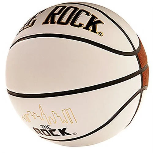 The Rock? Autograph Basketball