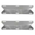 2-Pack BBQ Grill Heat Shield Plate Tent Replacement Parts for Nex 730-0396 - Compatible Barbeque Stainless Steel Flame Tamer, Guard, Deflector, Flavorizer Bar, Vaporizer Bar, Burner Cover 15