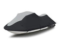 SUPER HEAVY-DUTY PWC 600D JET SKI Cover Compatible for Tiger Shark Montego Deluxe DLX 1994-1995 Jet Ski PWC Cover Black/Grey 3 Seater 121
