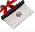 Commercial Stainless Steel Bench Scraper, Ergonomic Grips, Scraper Tool, Kitchen'scraper, Food Scraper, Pastry Scraper