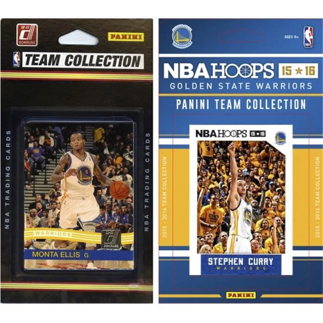 CandICollectables  NBA Golden State Warriors 2 Different Licensed Trading Card Team Sets
