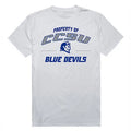 W Republic Apparel 517-113-N01-02 Central Connecticut State University Property College Tee Shirt - White, Medium