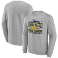 Men's Fanatics Branded Steel Michigan Wolverines College Football Playoff 2023 National Champions Hometown Crewneck