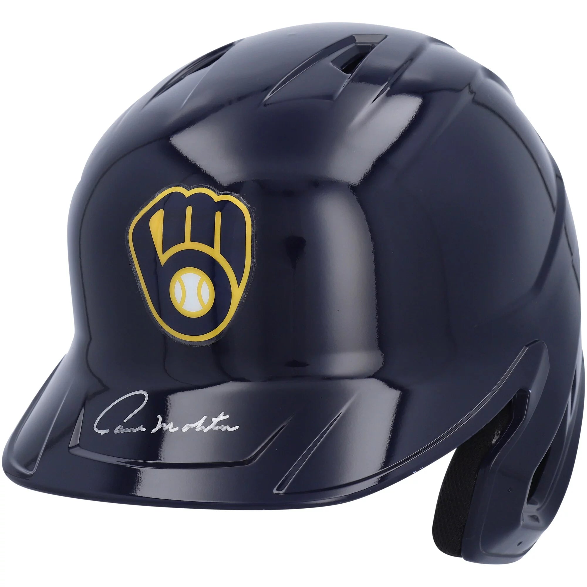 Paul Molitor Milwaukee Brewers Autographed Rawlings Mach Pro Replica Batting Helmet - Fanatics Authentic Certified