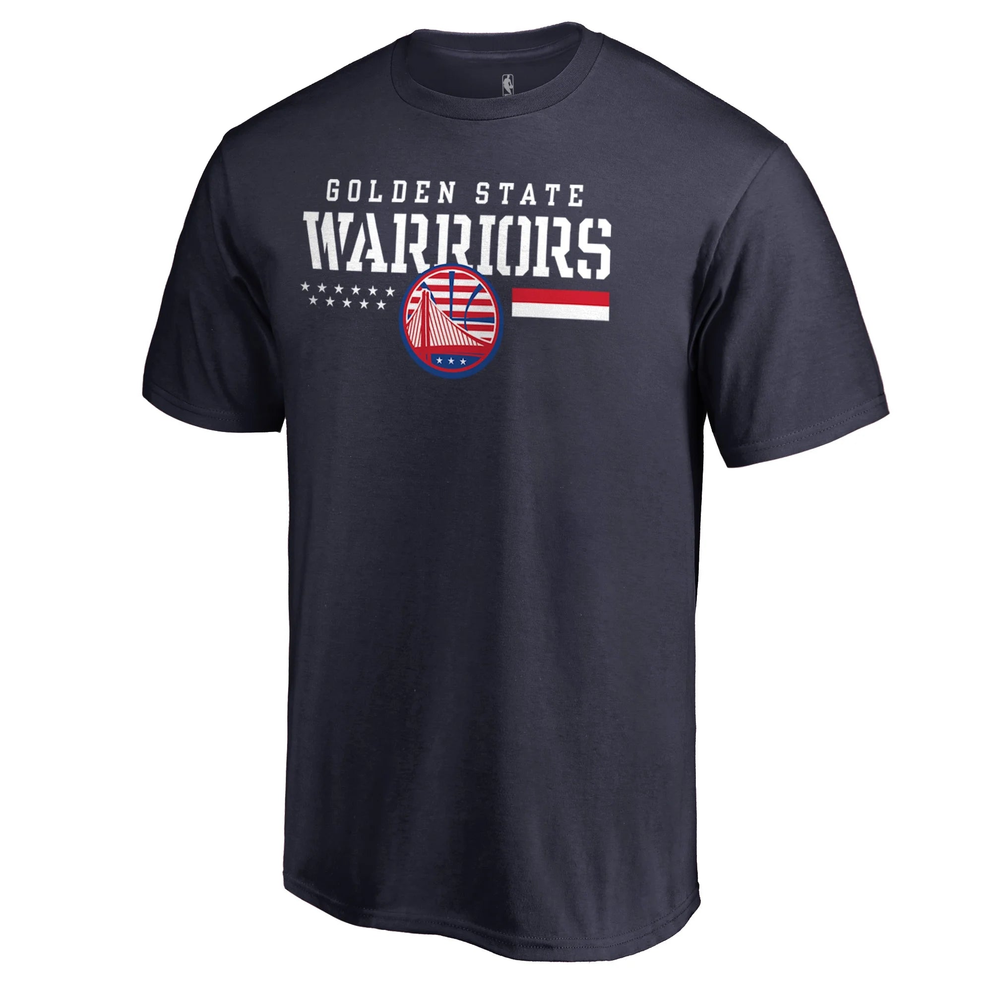 Men's Fanatics Branded Navy Golden State Warriors Hoops For Troops T-Shirt