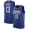 Men's Nike Paul George Blue LA Clippers 2019/20 Swingman Jersey - Icon Edition