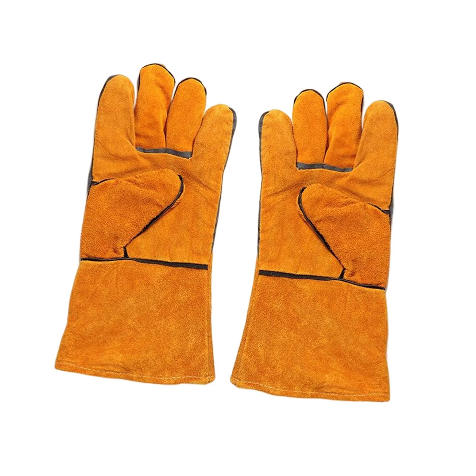 2x Insulation Heat Resistant Gloves Kitchen Baking Tool Cooking Pot Glove Non Slip Gripper Oven Mitts Grilling Gloves for
