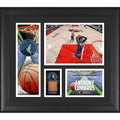 Anthony Edwards Minnesota Timberwolves Framed 15'' x 17'' Player Collage with a Piece of Team-Used Basketball