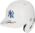 Jose Trevino New York Yankees Autographed Alternative Chrome Mini Batting Helmet - Fanatics Exclusive - Fanatics Authentic Certified